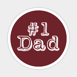 Father's Day Number One Gifts Magnet